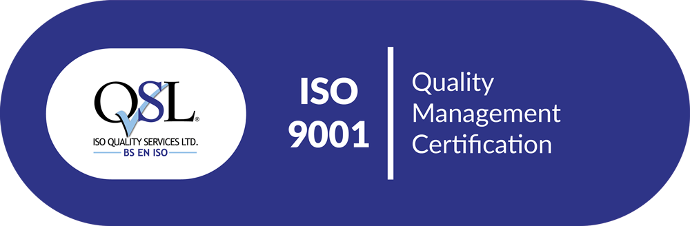 ISO-9001 badge