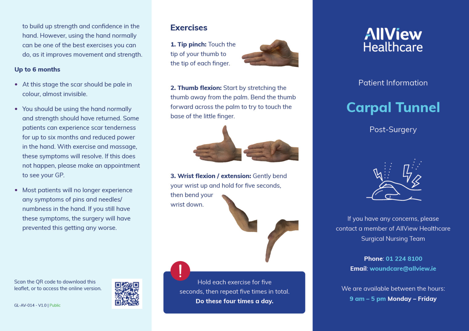 carpal-tunnel-post-surgery-patient-information-allview-healthcare